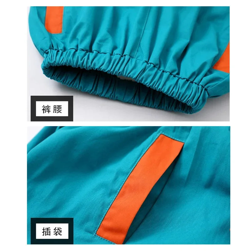 Hip Hop filles haut court contraste Cargo pantalon enfant Jazz Joggers Streetwear sweat enfants rue danse pom-pom girl vêtements ensembles