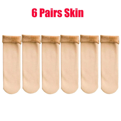 Nouvelles femmes hiver épaissir chaud chaussette courte thermique cachemire laine chaussettes neige velours bottes chaussettes maison sol Calcetines Mujer