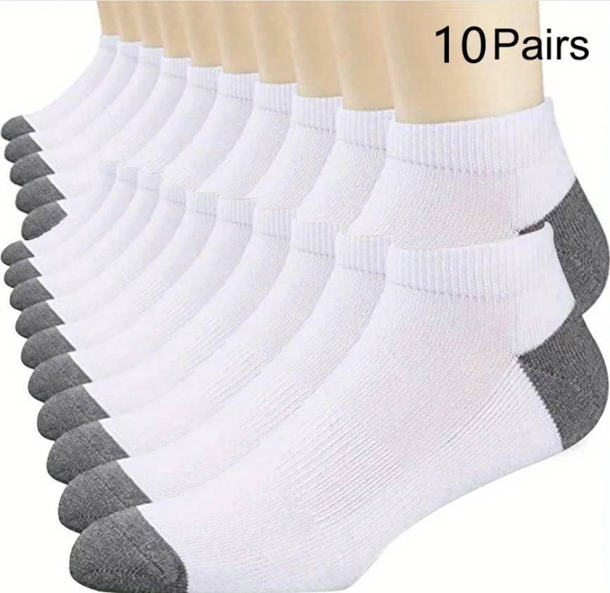 10/5/3 paires respirant Con bas de sport hommes fibre de bambou automne et hiver hommes chaussettes Absorption de la sueur déodorant affaires Sox