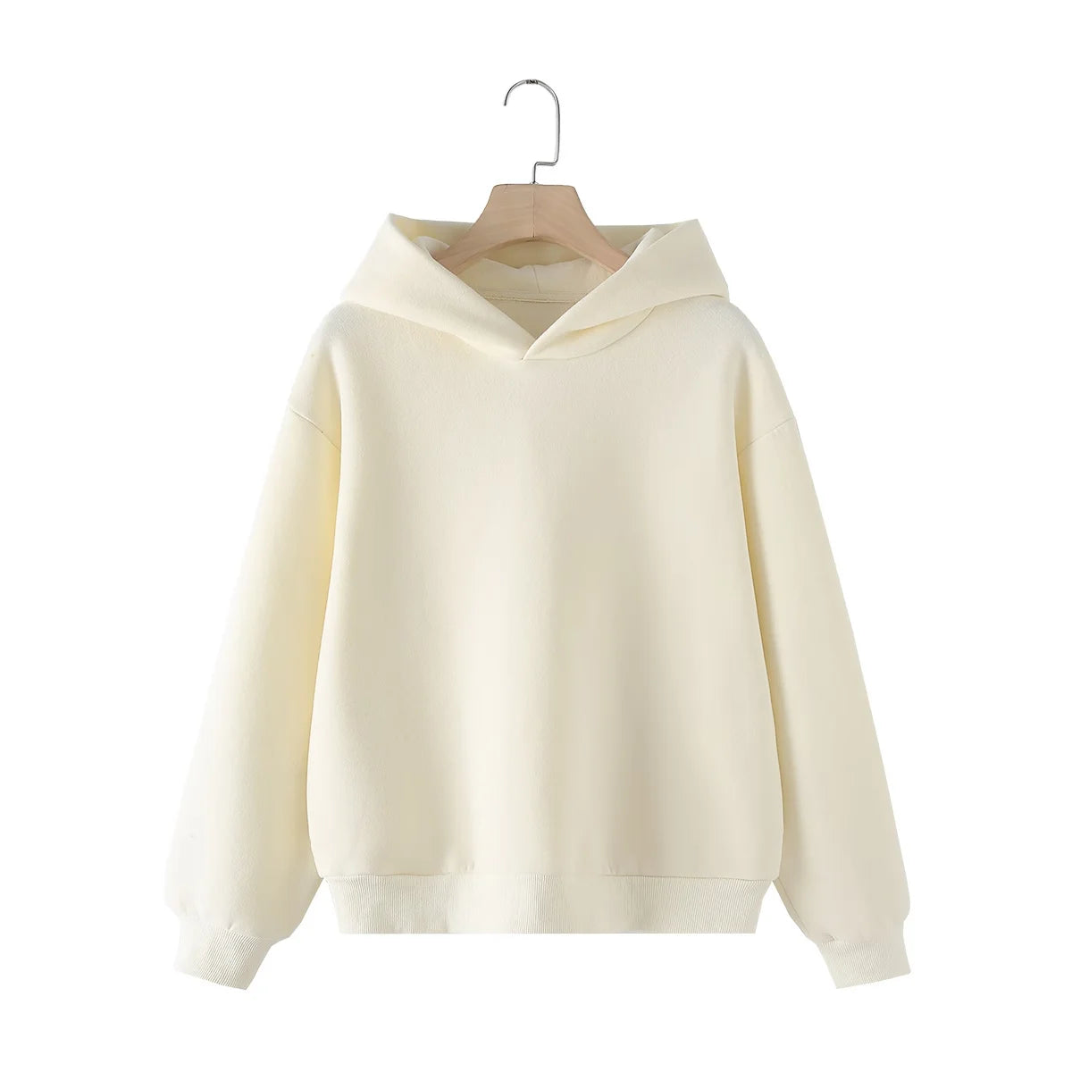 HH femmes solide décontracté sweat pantalon costume à manches longues à capuche polaire pull manteau ample pantalon droit bureau dame ensembles