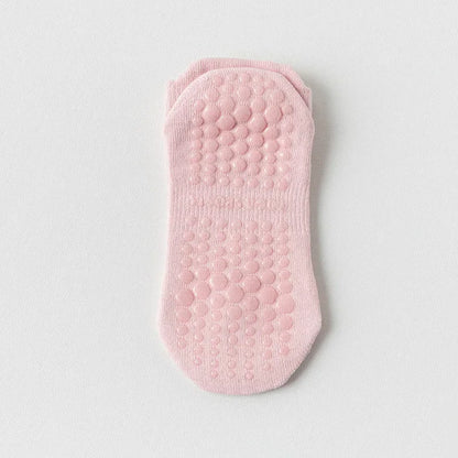 Chaussettes de Yoga en maille respirante pour femmes, en coton, coupe basse, courtes, pour gymnastique, Fitness, danse, sport, professionnelles, antidérapantes, pour Pilates