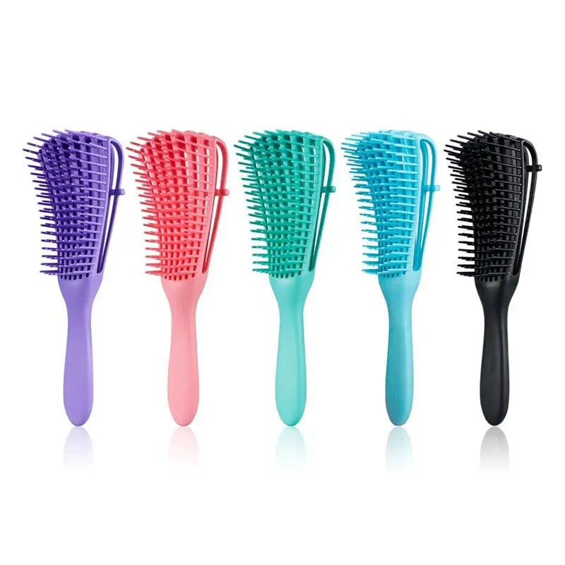 Comb for exfoliating scalp massage female exfoliating styling curly hair hair salon care tools，Special for real hair wigs