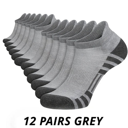 Chaussettes de sport en plein air pour hommes, haute qualité, confortables, douces, coordonnantes au sol, football, grande taille, nouveau style, 6/12 paires