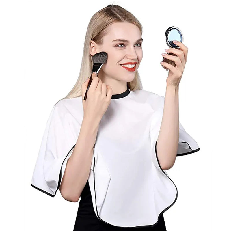 Durable Makeup Cape Hair Cutting Cape Home Salon Use Hairdresser's Cape Hair Cut Cape Easy To Clean