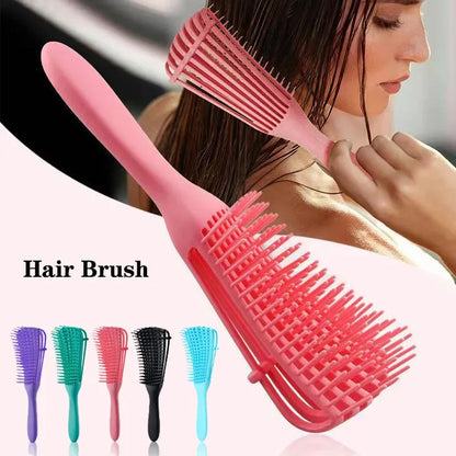 Comb for exfoliating scalp massage female exfoliating styling curly hair hair salon care tools，Special for real hair wigs