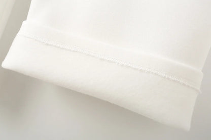 Ensemble Cardigan en coton avec fermeture éclair pour femme, survêtement, pantalon Baggy, vêtements de sport, pull, ensemble 2 pièces, tenues pour femmes, 2024