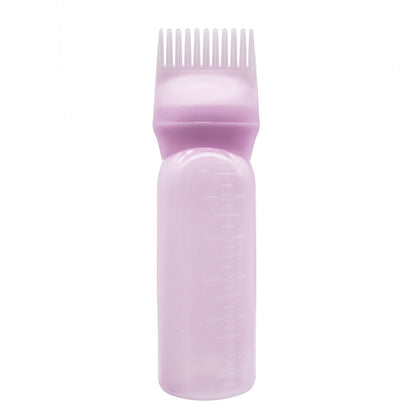 1pc Plastic Dry Cleaning Bottle For Hair Dyeing And Washing Bottle With Graded Thickening Hair Dyeing Bottle For Hair Dyeing Cream Bottle For Perm